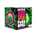 Box of Super Nee Doh Fuzz Ball with green fuzzy ball and colorful text on a white background