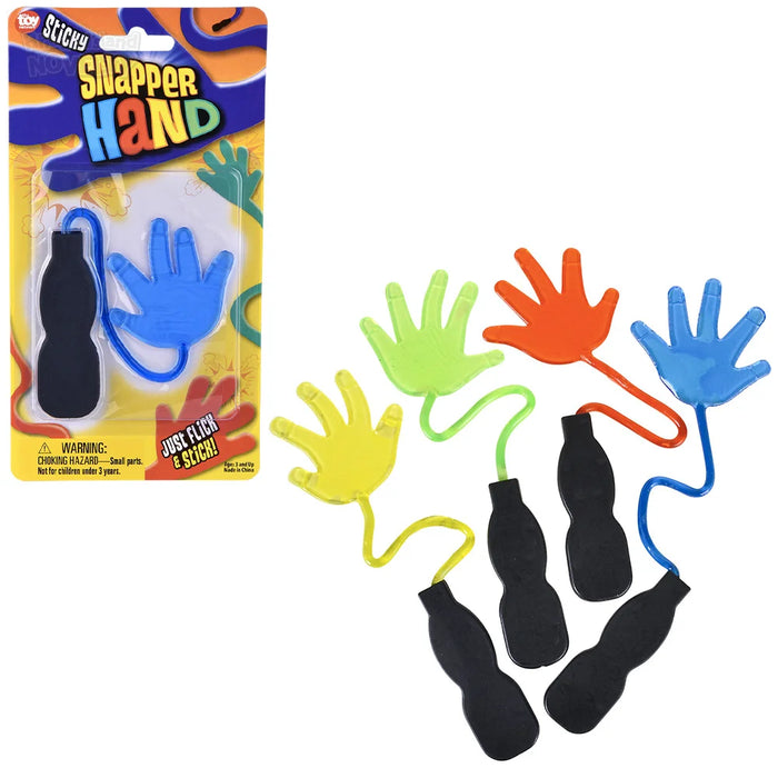 Slap it on, stretch it out, and watch the hilarious chaos unfold! This giant sticky stretchy slap hand is pure slapstick fun—perfect for pranks, playtime, and making everyone laugh. The extra-large size means maximum comedic impact. Stick it to walls, stretch it to ridiculous lengths, and enjoy hours of goofy entertainment.