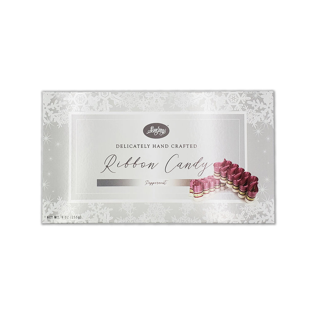 Ribbon Candy Premium Peppermint 9oz box — Sweeties Candy of Arizona