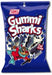 Gummi Blue & White Sharks 5.5oz bag