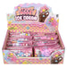 Display box of Sticky Smoosh Ice Cream stick-on decorations with colorful packaging.