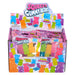 Display of Squeeze Gummy Bears packaging with colorful gummy bears inside.