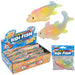 Sticky Rainbow Koi Fish toys with packaging on a white background