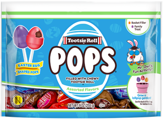Tootsie Pop Easter Egg Shaped 9oz bag