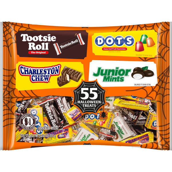 Tootsie Roll Assorted Snack Size 55ct bag