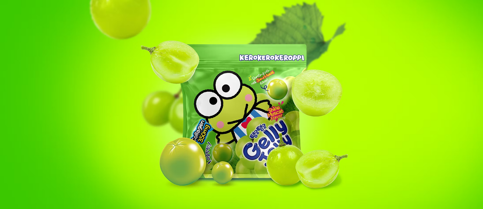 Ezbee Gelly Jelly Shine Muscat 1.41oz Bag