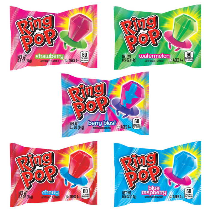 Ring Pop Assorted 15ct Bag — Sweeties Candy of Arizona