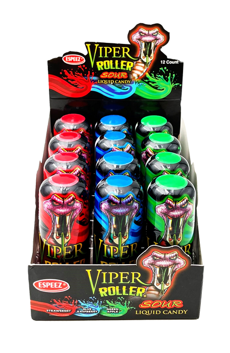 Viper Roller Sour Liquid Candy Dispensers