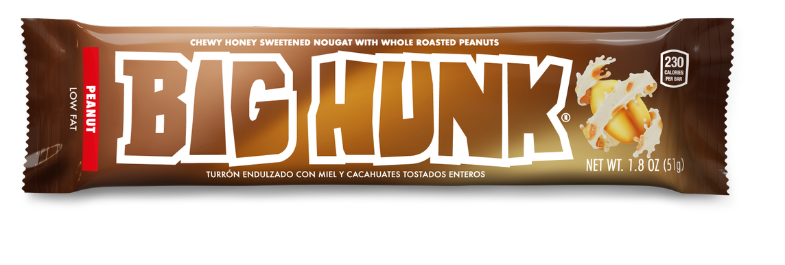 Big Hunk 1.8oz bar or 24ct box Sweeties Candy of Arizona