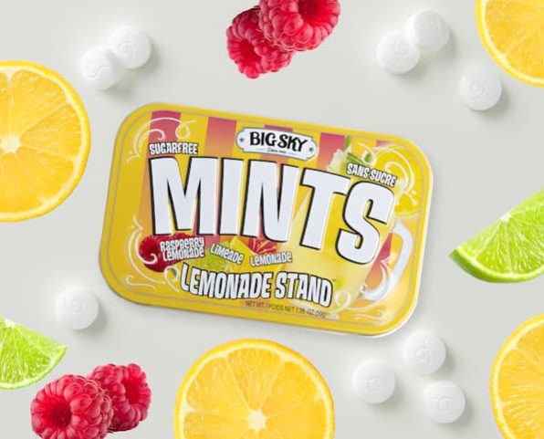 Big Sky Mints Lemonade Stand (50g) 1.76oz Tin