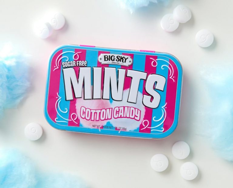 Big Sky Mints Cotton Candy (50g) 1.76oz Tin
