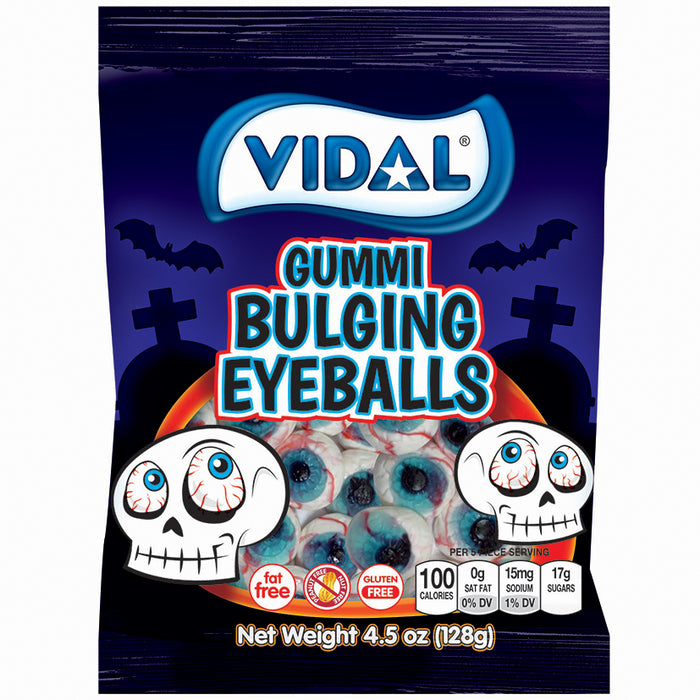 Vidal Gummi Bulging Eyeballs 4.5oz Bag