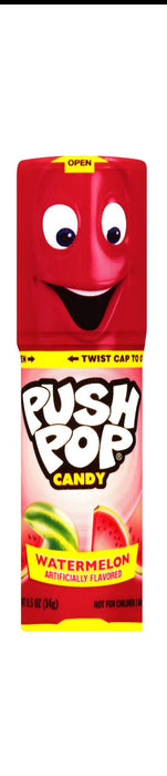 Push Pop .5oz Lollipop Watermelon