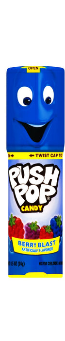 Push Pop .5oz Lollipop Berry Blast