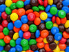 Loose Bulk M&M's Picture Red, Yellow, Green, Orange, Brown Blue