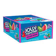 Jolly Rancher Filled Lollipops 100ct box