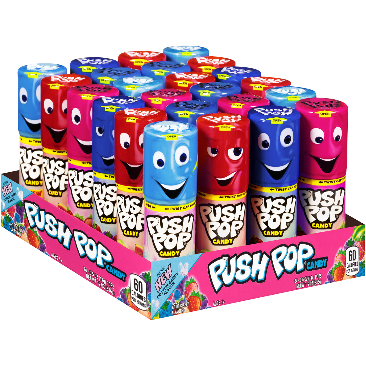 Push Pop .5oz Lollipop or 24ct box — Sweeties Candy of Arizona