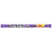 A long, narrow package of Lafty Taffy Grape flavor candy on a plain white background. The packaging is primarily purple with white, yellow, and black text, and includes a small yellow 'Made in USA' badge.