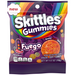 Skittles Gummies Fuego candy package with colorful design on a white background