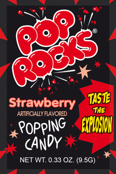 Pop Rocks Strawberry .33oz pack