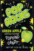 Pop Rocks Green Apple candy packaging with a green apple illustration on a black background.
