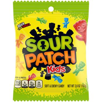 Sour Patch Kids, originally created in the early 70s at Jaret International by Frank Galatolie, under the name Mars Men. In the late 1970s, Cadbury and the Malaco Licorice Co. formed the Allen Candy Company in Canada to manufacture them. In 1985, they were re-branded to Sour Patch Kids, and are currently produced by Mondeleze International since they purchased Allen candy back in the early 90's. Sorry Cabbage Patch Kids, they seem to get the credit for these but thats not the case 