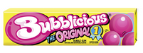 5pc pack of original bubbalicious bubble gum
