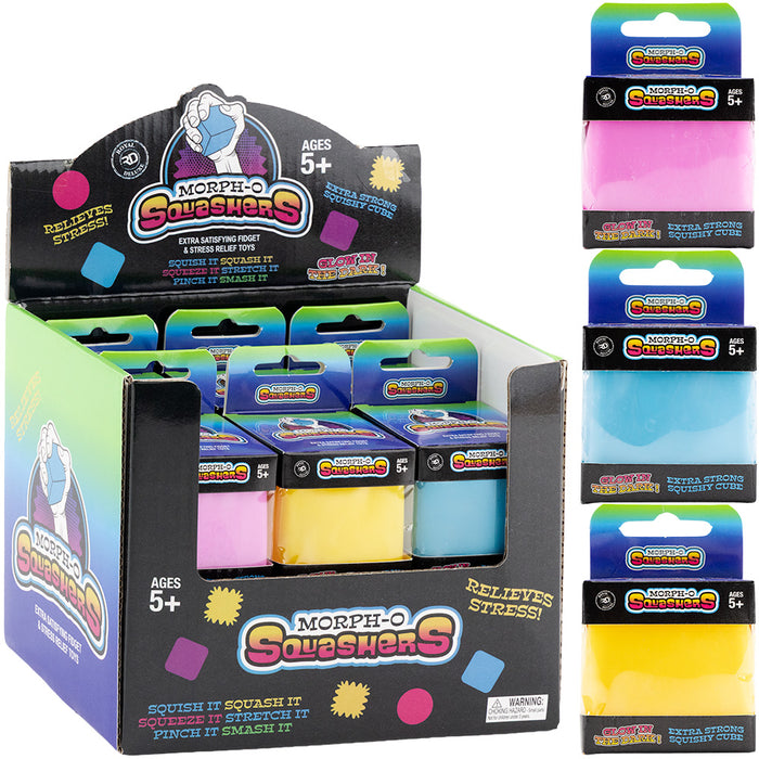 Squeezy Glow In The Dark Sugar Cubes 2''