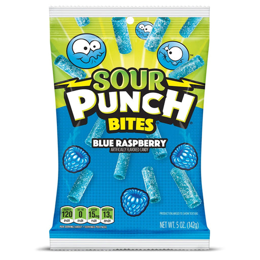 Sour Punch Bites 5oz Bag Blue Raspberry