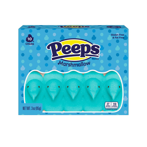 Marshmallow Peeps blue chicks 10ct