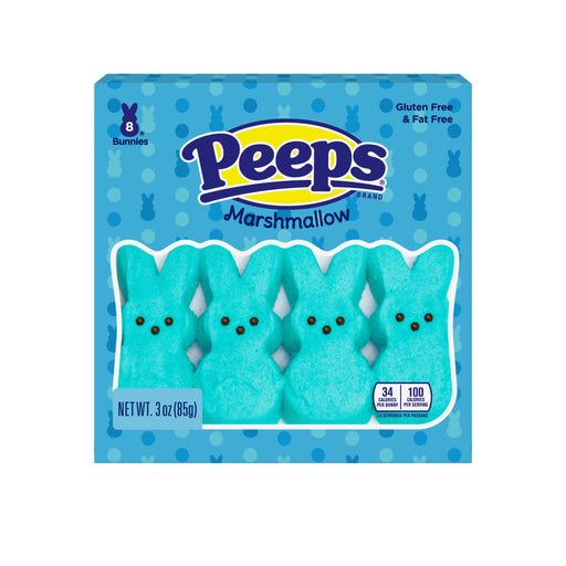 Marshmallow Peeps Blue Bunnies 8 pack