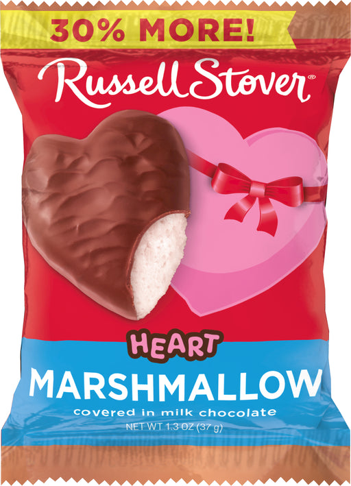Russell Stover 1.3oz Heart Chocolate Marshmallow