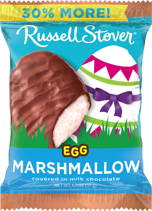 Easter Russell Stover 1.3oz Egg Chocolate Marshmallow
