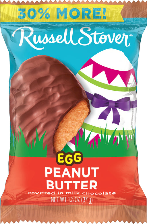 Easter Russell Stover 1.3oz Egg Chocolate Peanut Butter