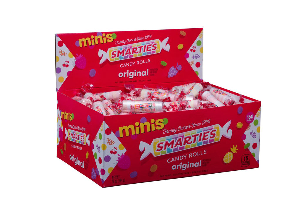 Smarties Mini 10tab Roll or 160ct box