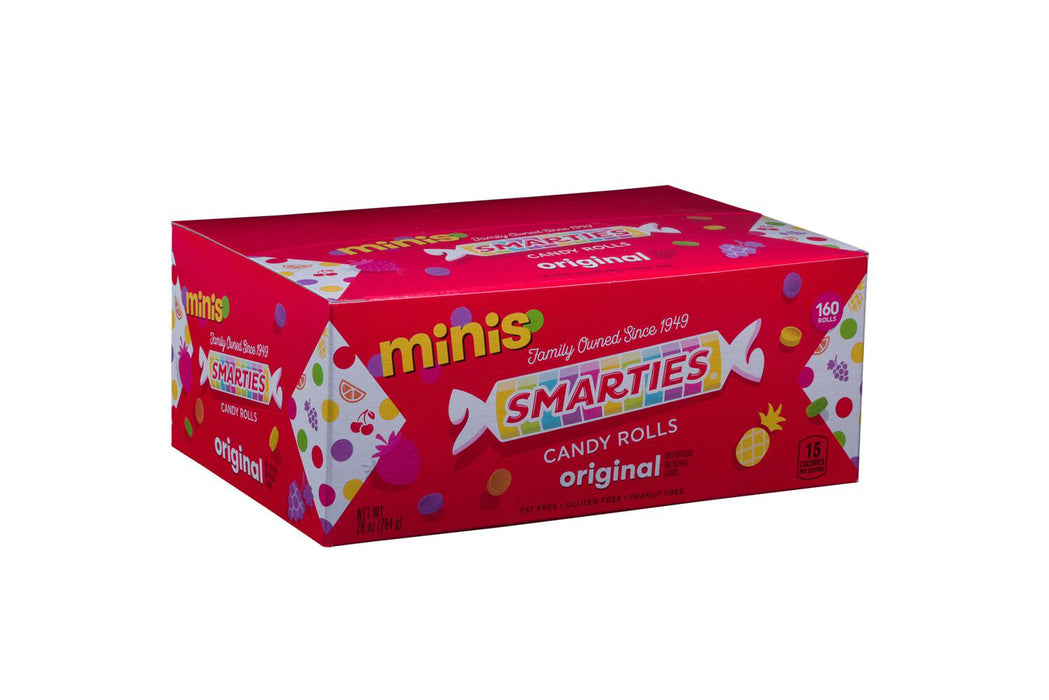 Smarties Mini Candy box 160ct 10tab of Sweeties — Arizona or Roll