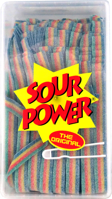 Sour Power Belts 4 Flavor 150ct Tub with Tongs