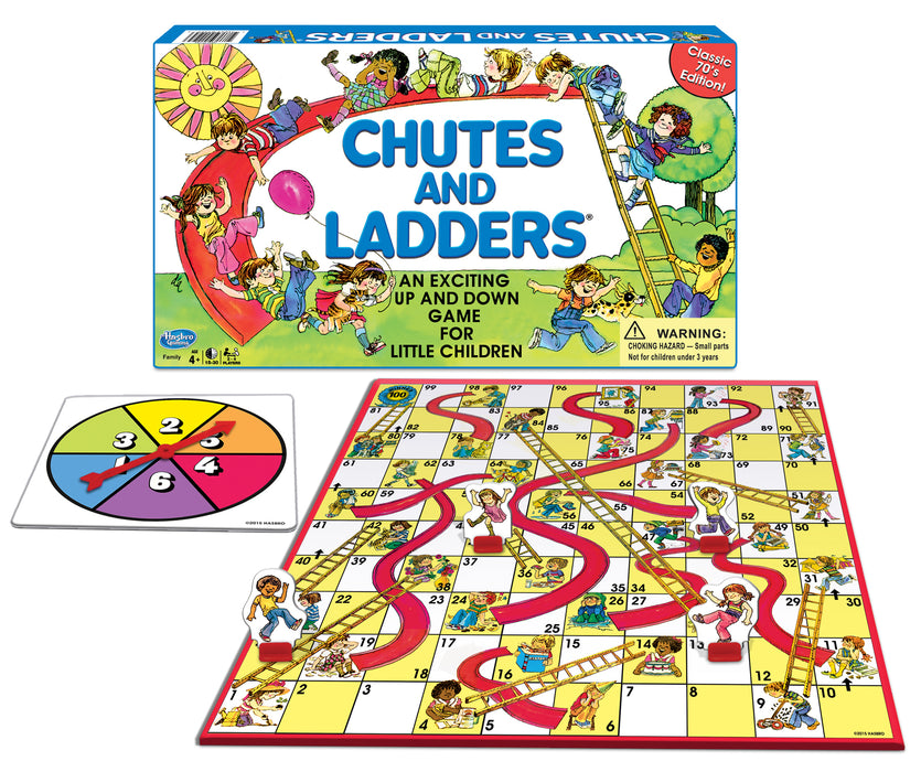 Chutes & Ladders Original 70's edition