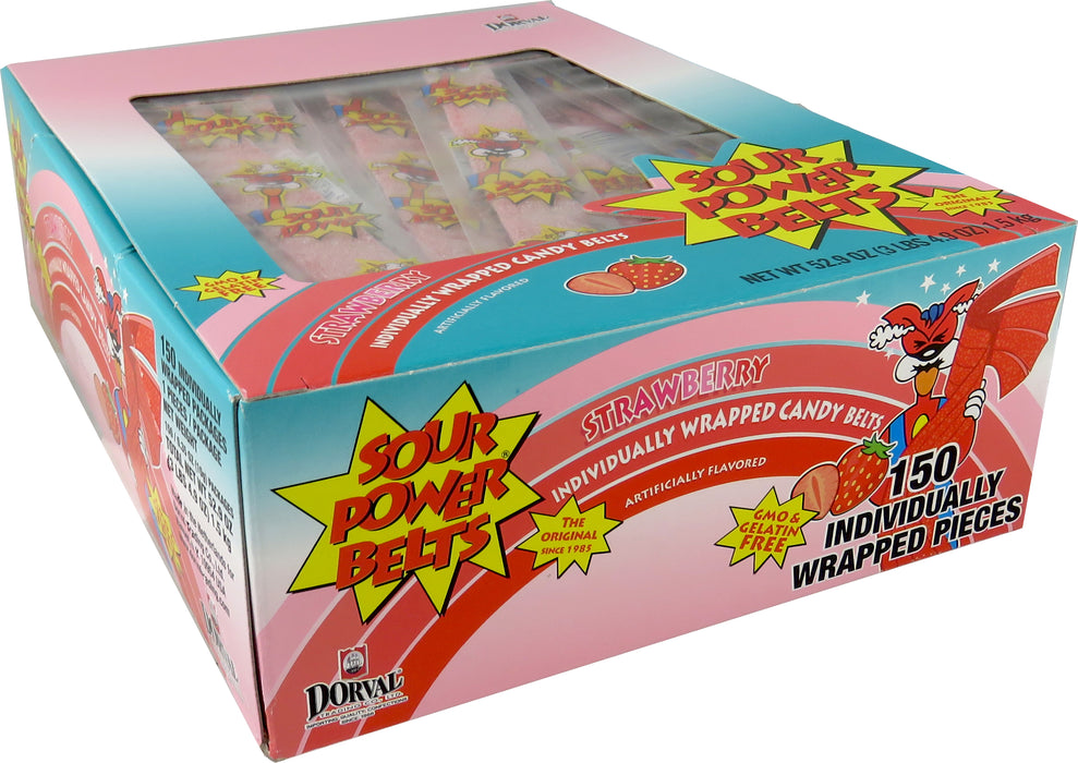 Sour Power Strawberry .35oz Belt or 150ct box