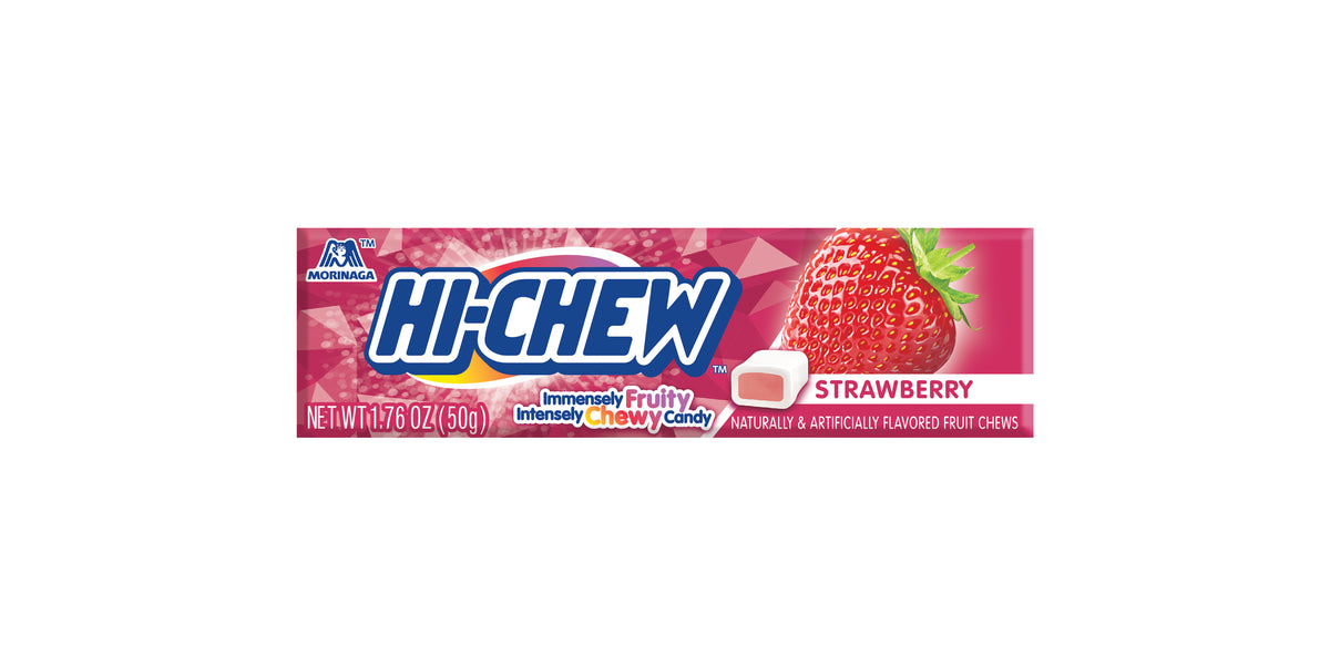 その他 High-chu strawberry 250ml Hi Chew Sticks Strawberry 1.76oz pack or 15ct box — Sweeties Candy