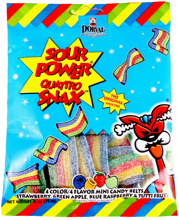 Sour Power Mini Quatro 4oz bag