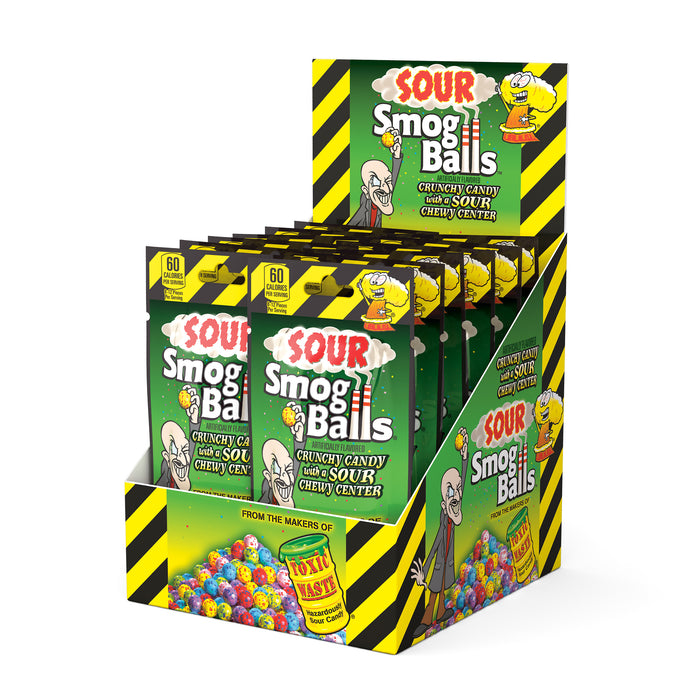 Toxic Waste Sour Smog Balls 3oz 12ct box