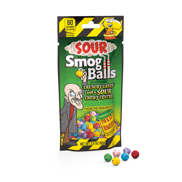 Toxic Waste Sour Smog Balls 3oz pack