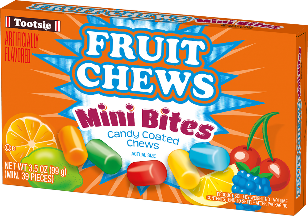 Tootsie Fruit Chew Mini Bites 3.5oz box