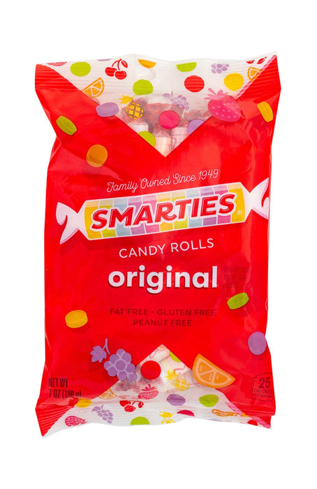 Smarties Candy Rolls 7oz bag