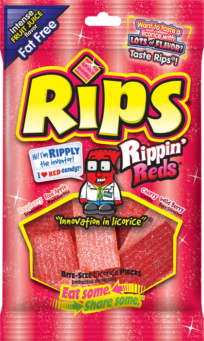 Rips Bites Rippin' Reds 4oz bag
