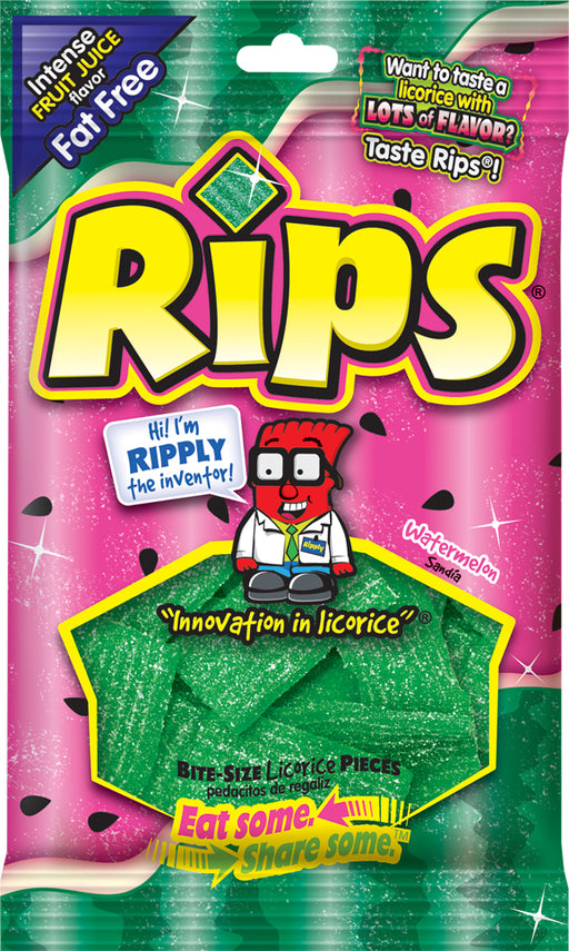 Rips Bites Watermelon 4oz bag