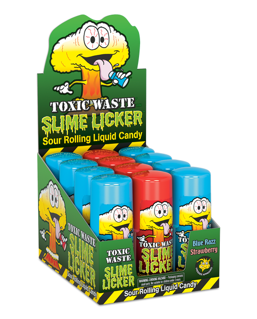 Toxic Waste Slime Licker Squeeze Candy 2.47 oz. Tube - All City Candy