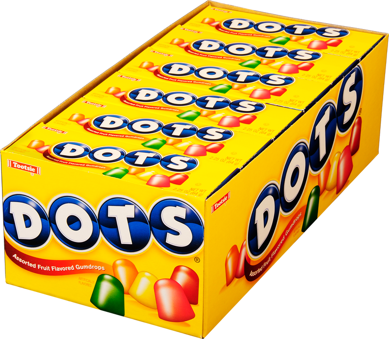 Dots Assorted Fruit 2.25oz 24ct box