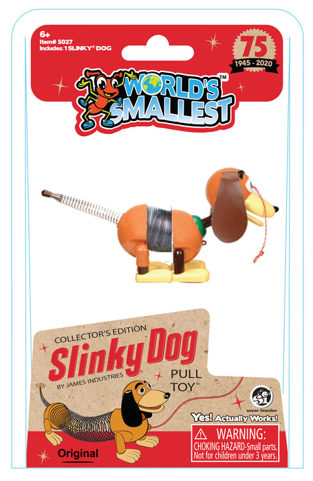 Worlds Smallest Slinky Dog